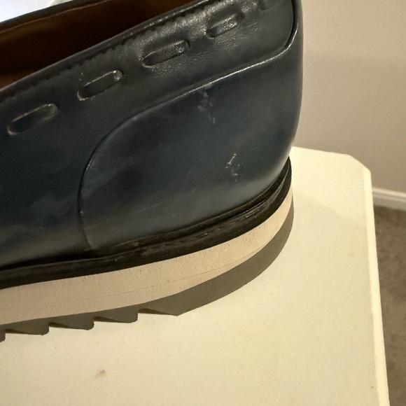 Moral Code Men's Blue Hubert Slip ons Size 13 - Picture 11 of 11